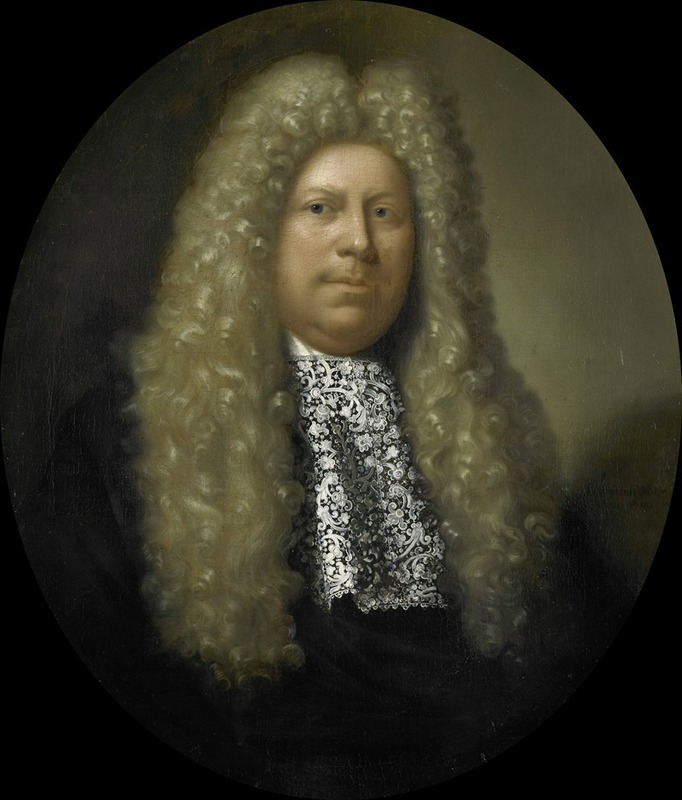 Pieter Van Der Werff - Portrait of Jacob Dane, Director of the Rotterdam Chamber of the Dutch East India Company, elected 1689