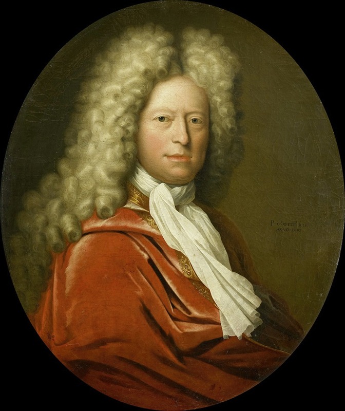 Pieter Van Der Werff - Portrait of Mr. Brust
