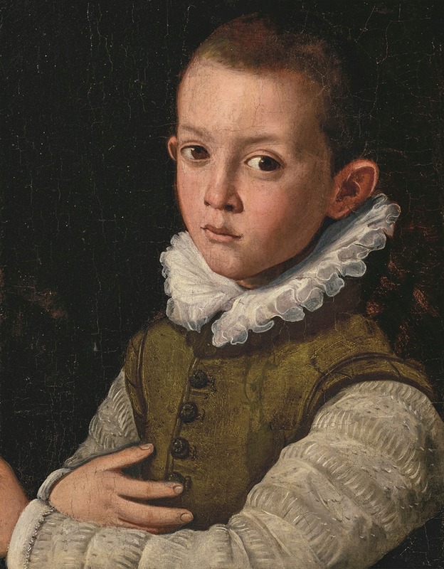 Santi Di Tito - Portrait of a young boy