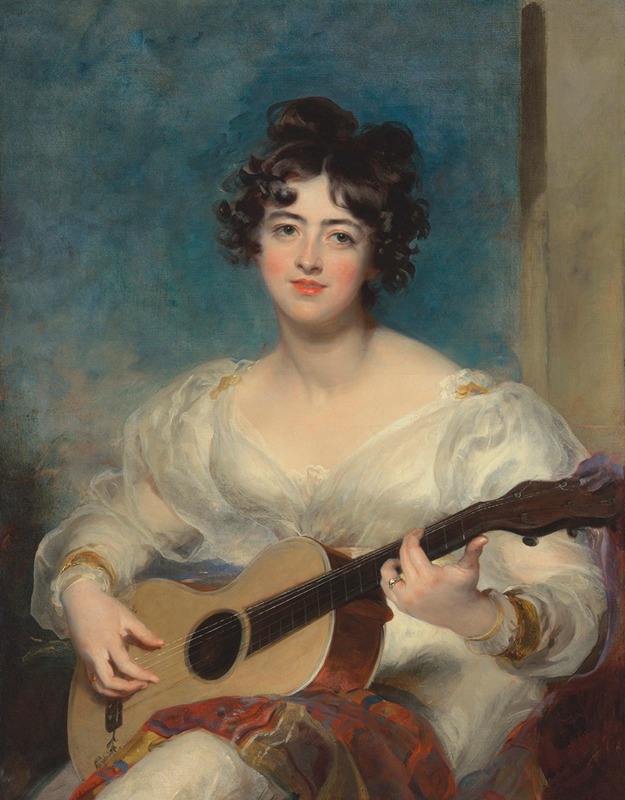 Sir Thomas Lawrence - Portrait of Elizabeth Blake, Lady Wallscourt (1805-1877)