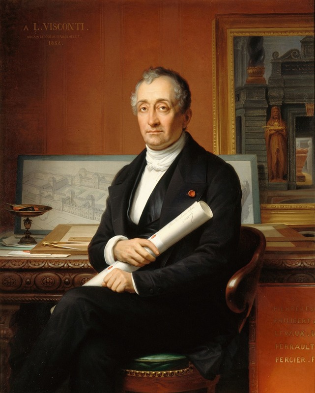 Théophile Auguste Vauchelet - Louis Visconti (1791-1853), architecte