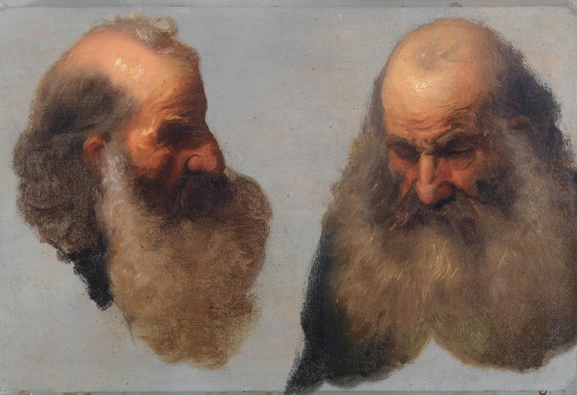 Vincenzo Gemito - A Double Self-Portrait