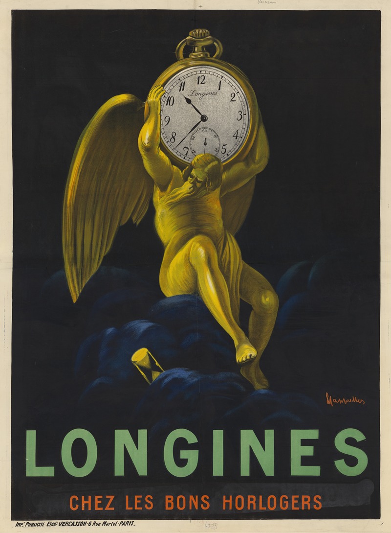 Leonetto Cappiello - Longines chez les bons horlogers