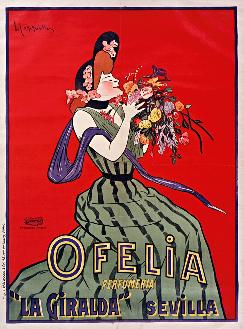 Leonetto Cappiello - Ofelia, Perfumeria ‘La Giralda’, Sevilla