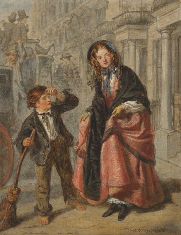 William Powell Frith - The crossing sweeper
