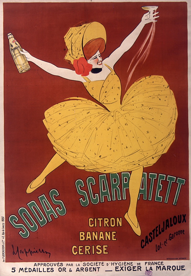 Leonetto Cappiello - Sodas Scarpatett