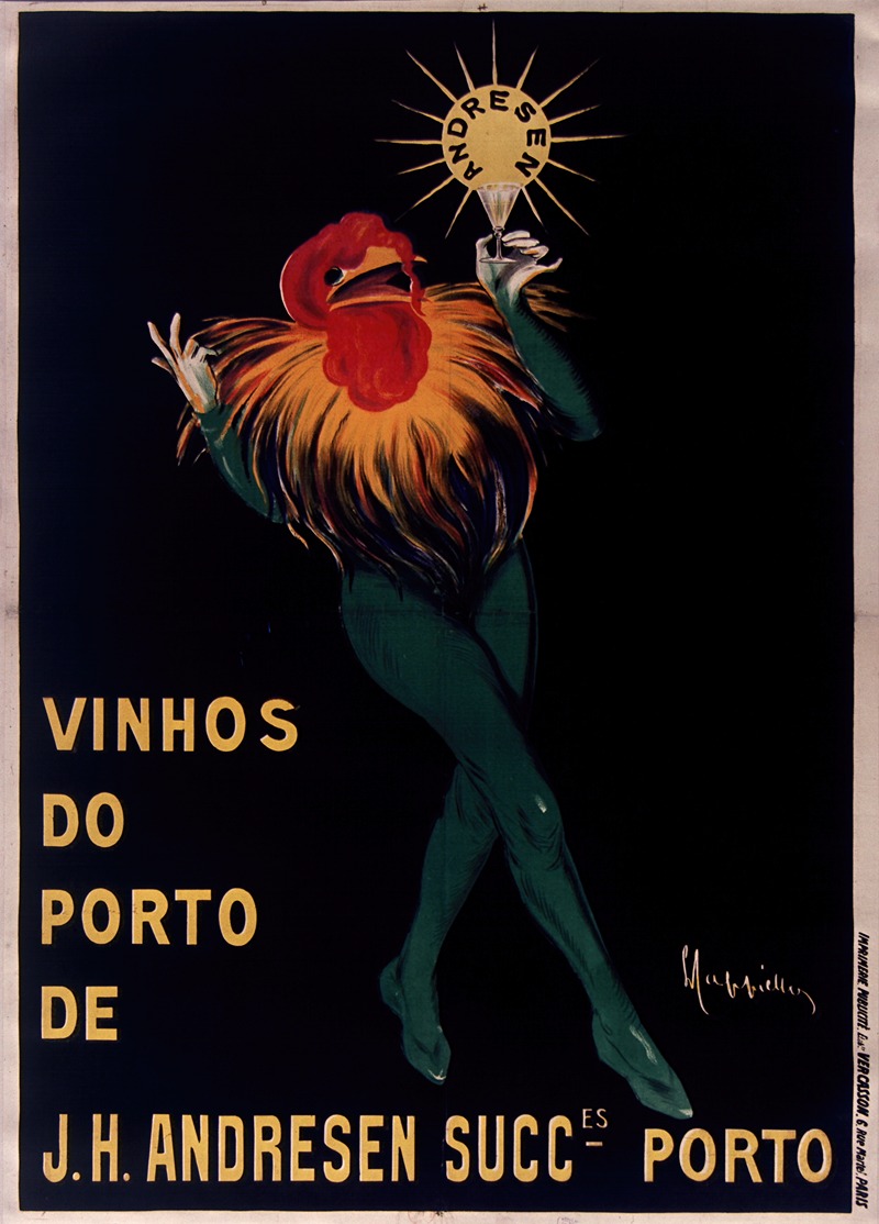 Leonetto Cappiello - Vinhos do Porto de J. H. Andresen Succes[ores], Porto