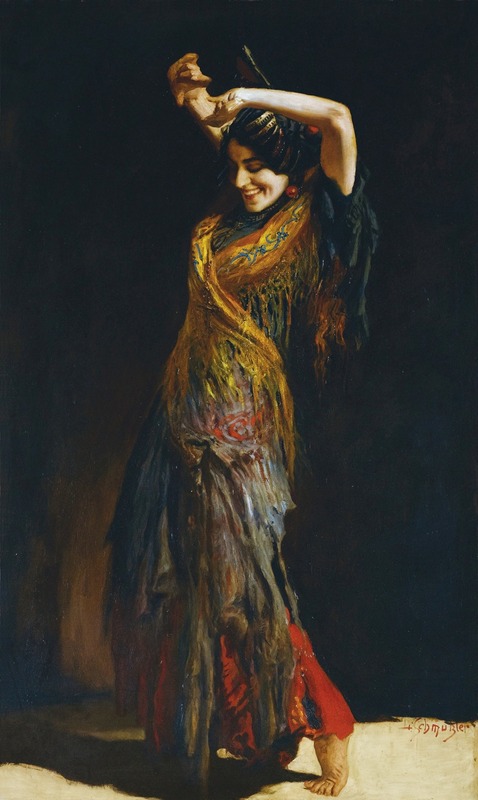 Leopold Schmutzler - The Flamenco Dancer