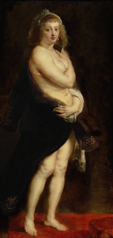 Peter Paul Rubens - Helena Fourment in a Fur Robe