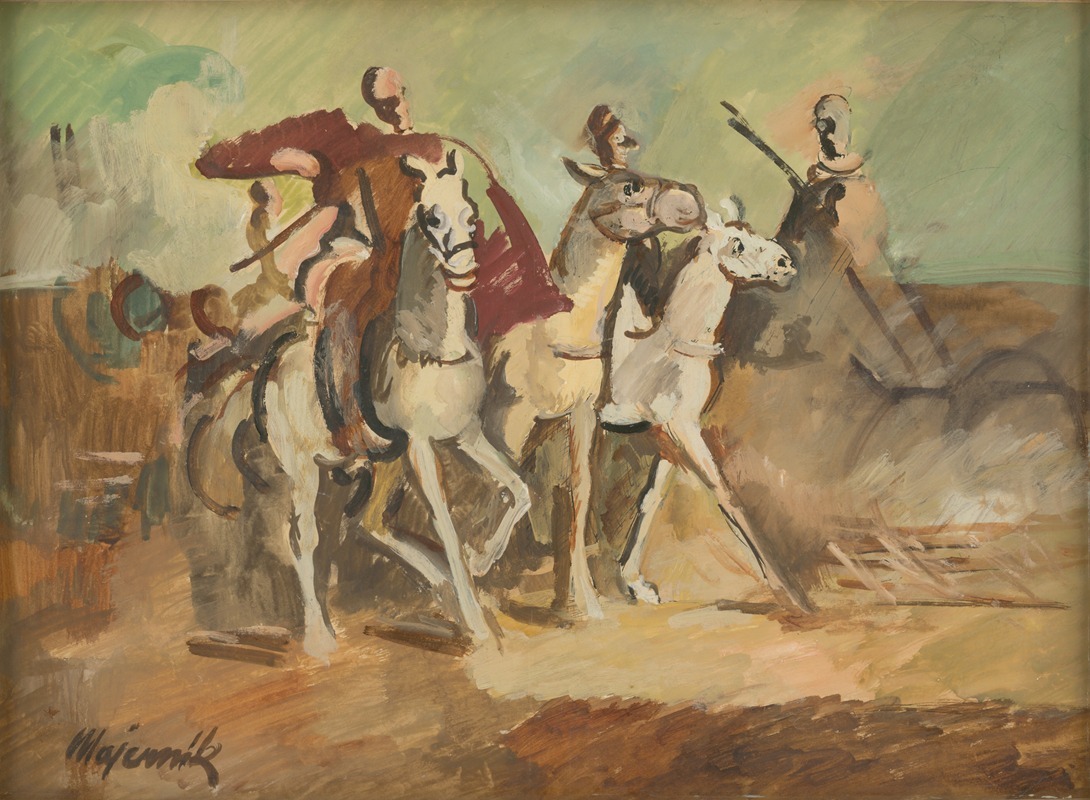 Cyprián Majerník - Horse Riders