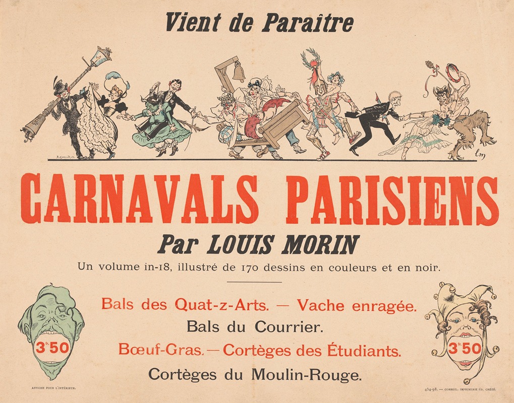 Louis Morin - Carnavals Parisiens