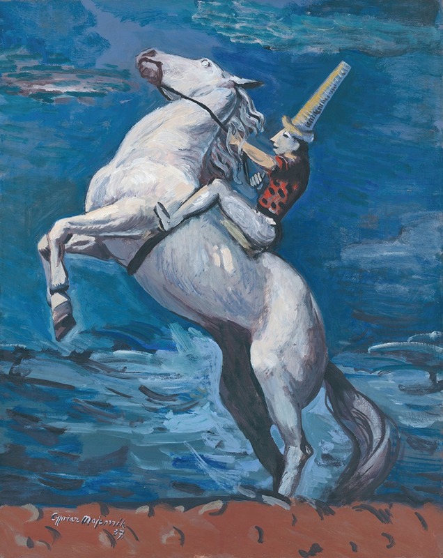Cyprián Majerník - Rider by Seashore