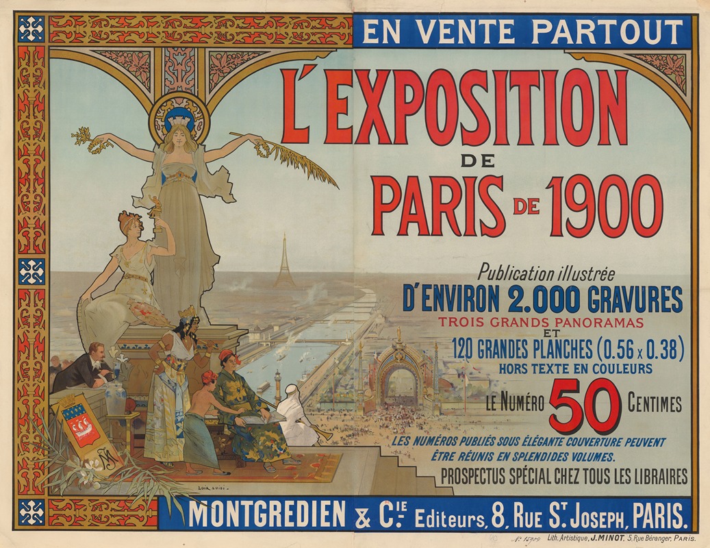 Luigi Loir - En vente partout. L’Exposition de Paris de 1900