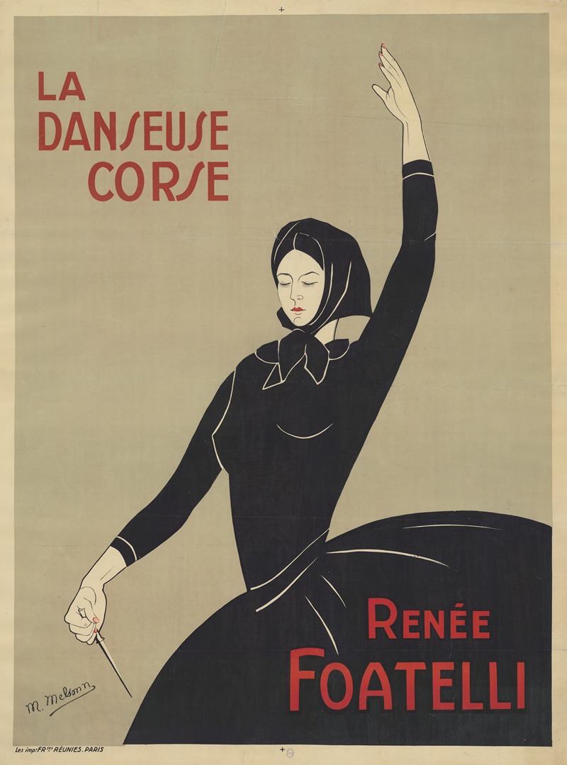 M. Melsonn - La Danseuse corse Renée Foatelli