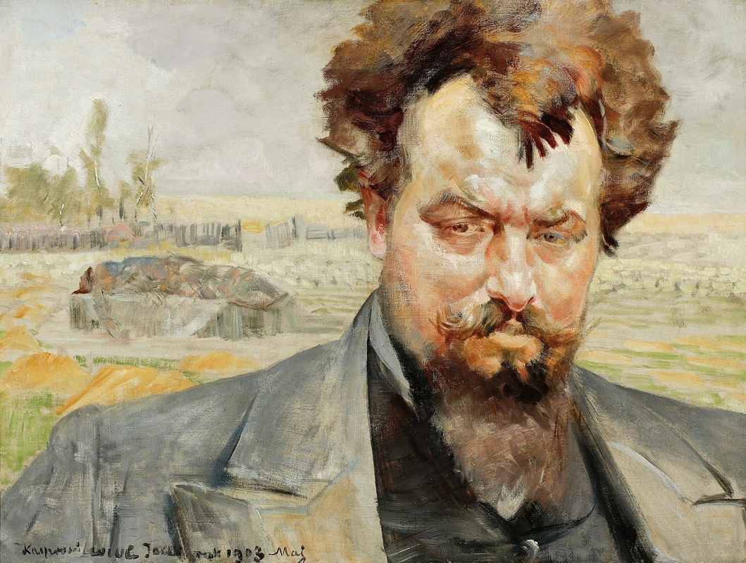Jacek Malczewski - Portrait of Jan Kasprowicz