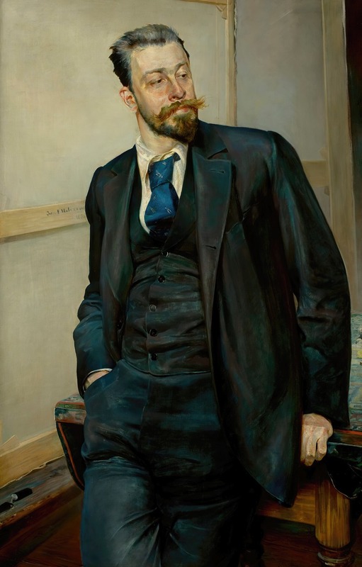 Jacek Malczewski - Portrait of Michał Wywiórski