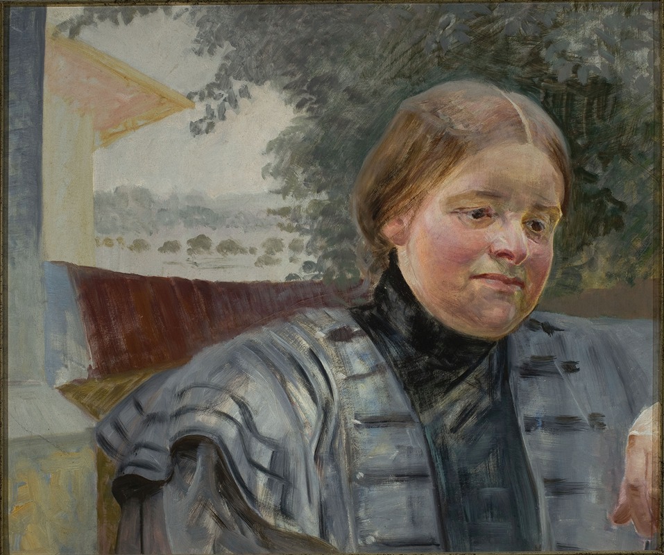 Jacek Malczewski - Portrait of sister Helena