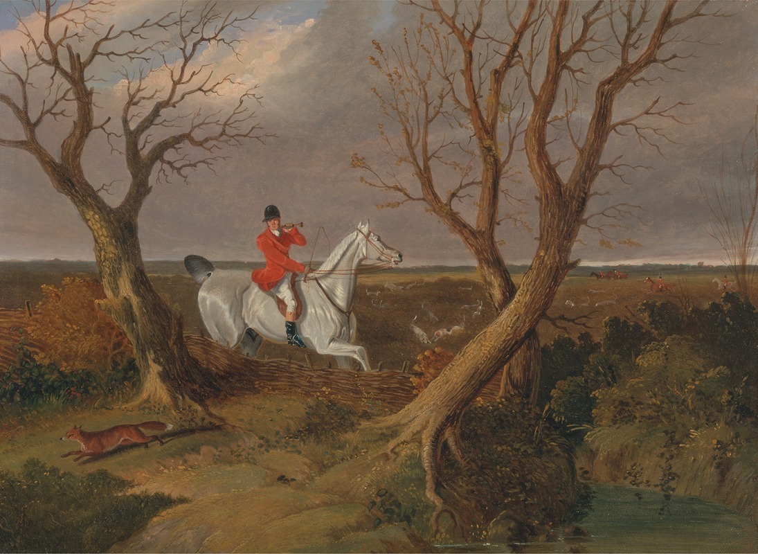 John Frederick Herring Snr. - The Suffolk Hunt; Gone Away