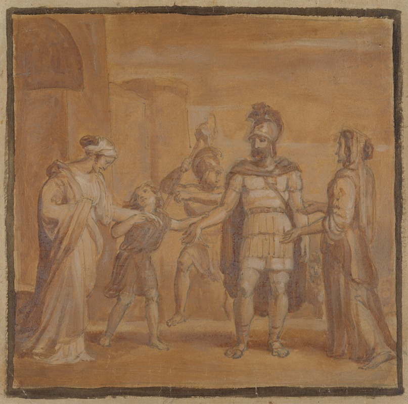 Robert Smirke - Virgilia and Volumnia Plead with Coriolanus