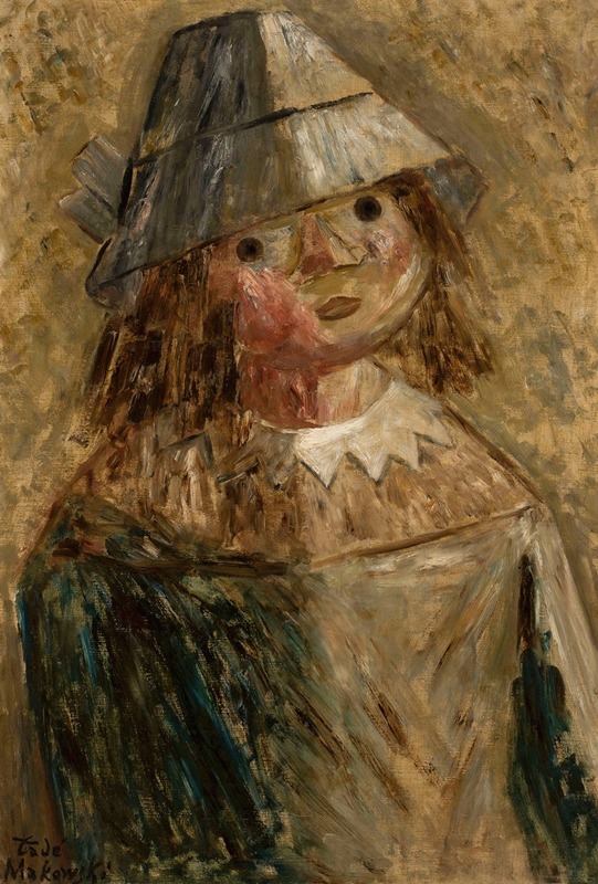 Tadeusz Makowski - Dziewczynka w kapeluszu (Fillette)