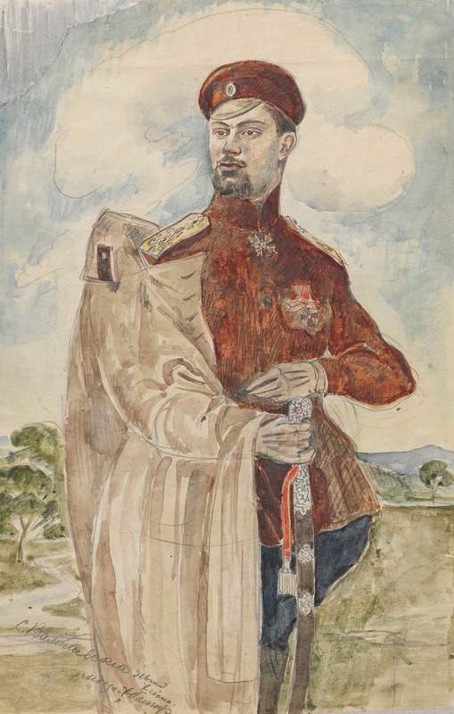 Zygmunt Waliszewski - Portrait of the artist’s brother-in-law, Kirill Zdanevich