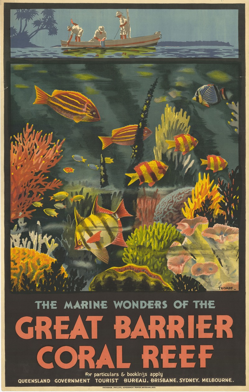 Percival Trompf - The Marine Wonders of the Great Barrier Coral Reef