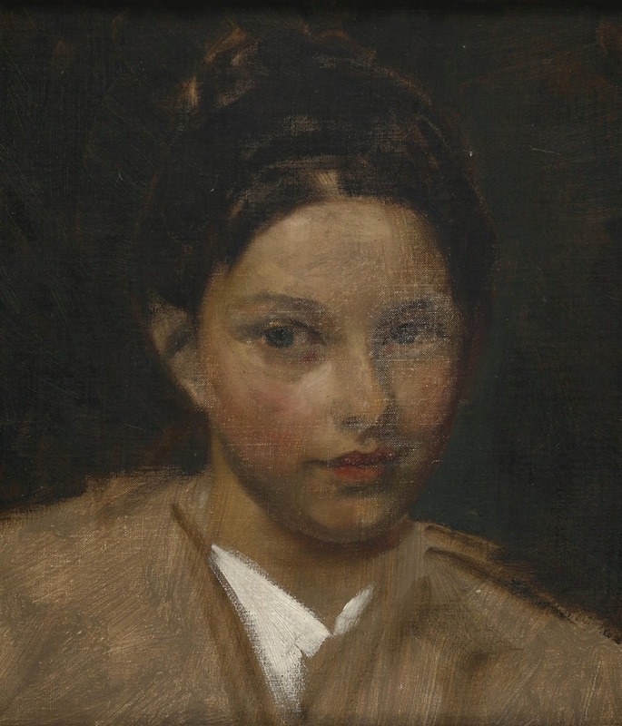 Albert Ritzberger - Mädchenporträt