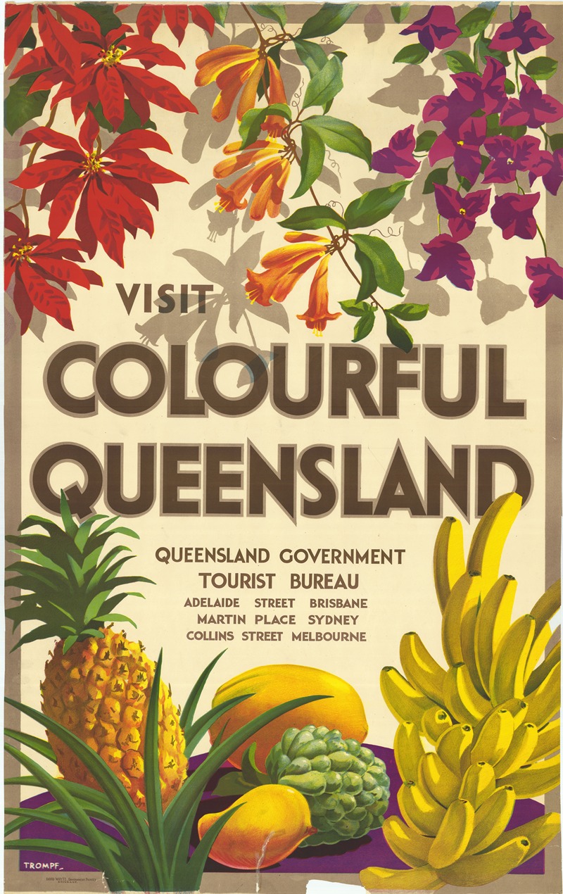 Percival Trompf - Visit Colourful Queensland