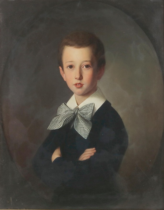 Carl Teibler - Bildnis eines Jungen (Rudolf Langer)