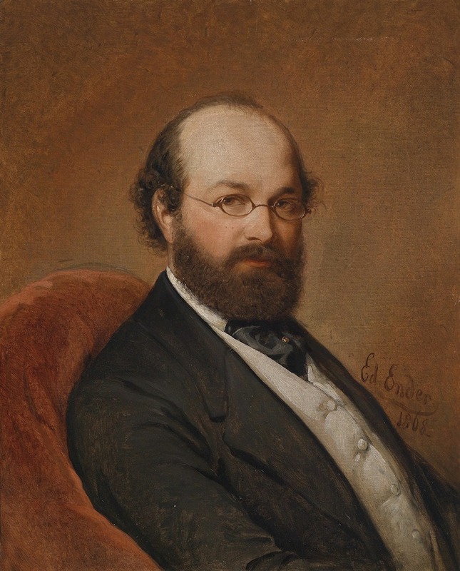 Eduard Ender - Portrait Dr Alois Mayer