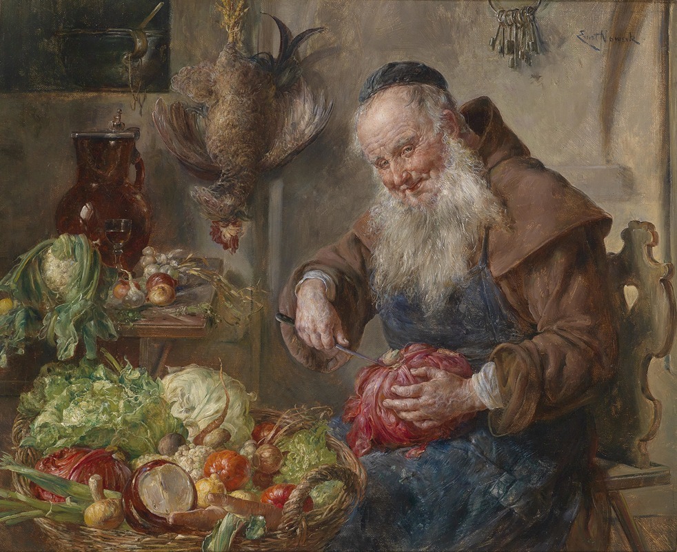 Ernst Nowak - Mönch in der Küche