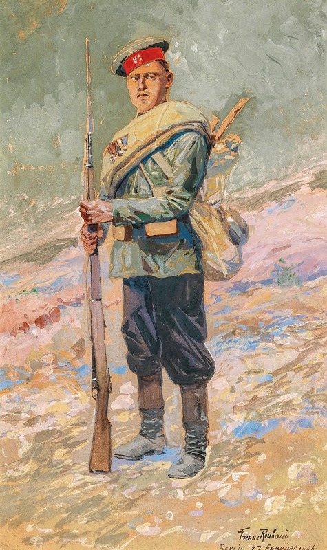 Franz Roubaud - Russischer Infanterist