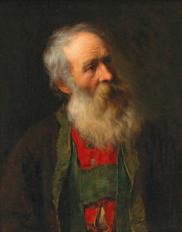 Franz von Defregger - Tyrolean Farmer