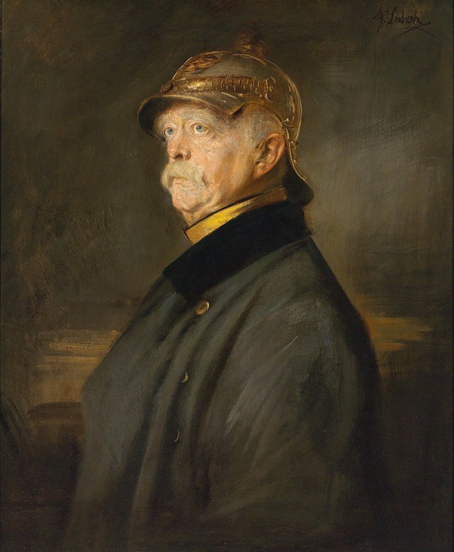 Franz von Lenbach - Bildnis Otto von Bismarck