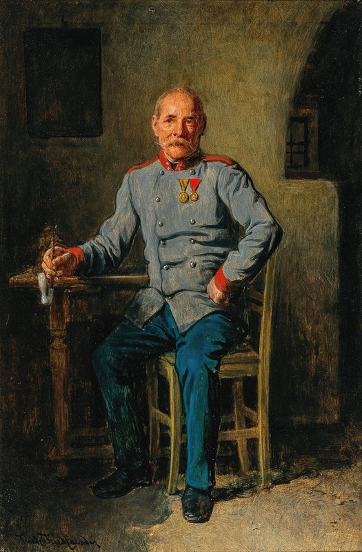 Friedrich Friedländer - Ausgedienter Soldat