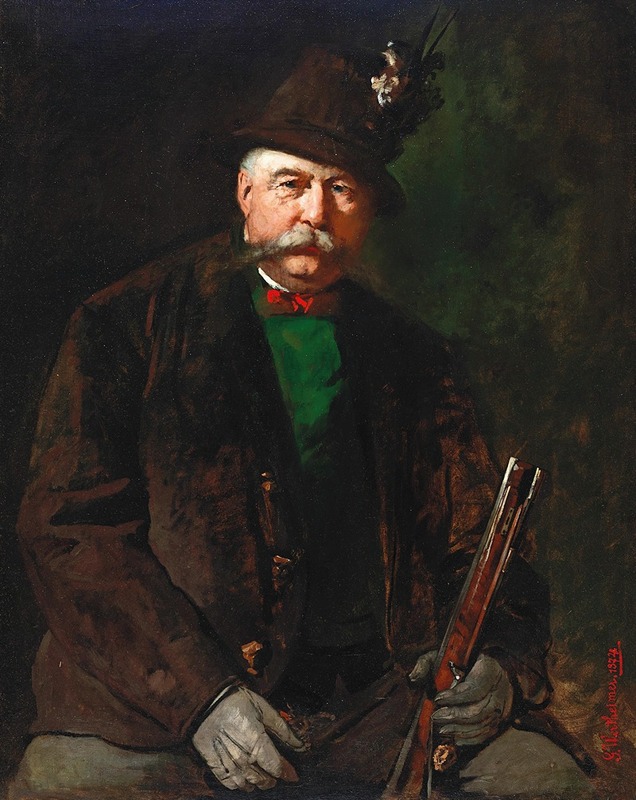 Gustav Wertheimer - Porträt Nikolaus Graf Torök de Szendrö