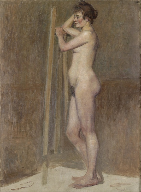 Henri de Toulouse-Lautrec - Nu dans l’atelier
