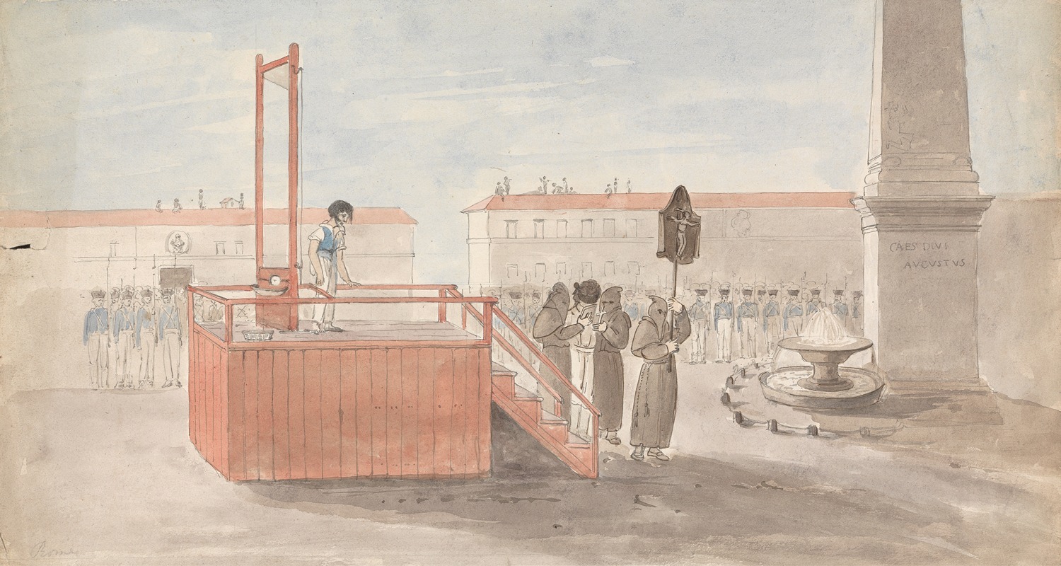 Isaac Weld - An Execution, Rome