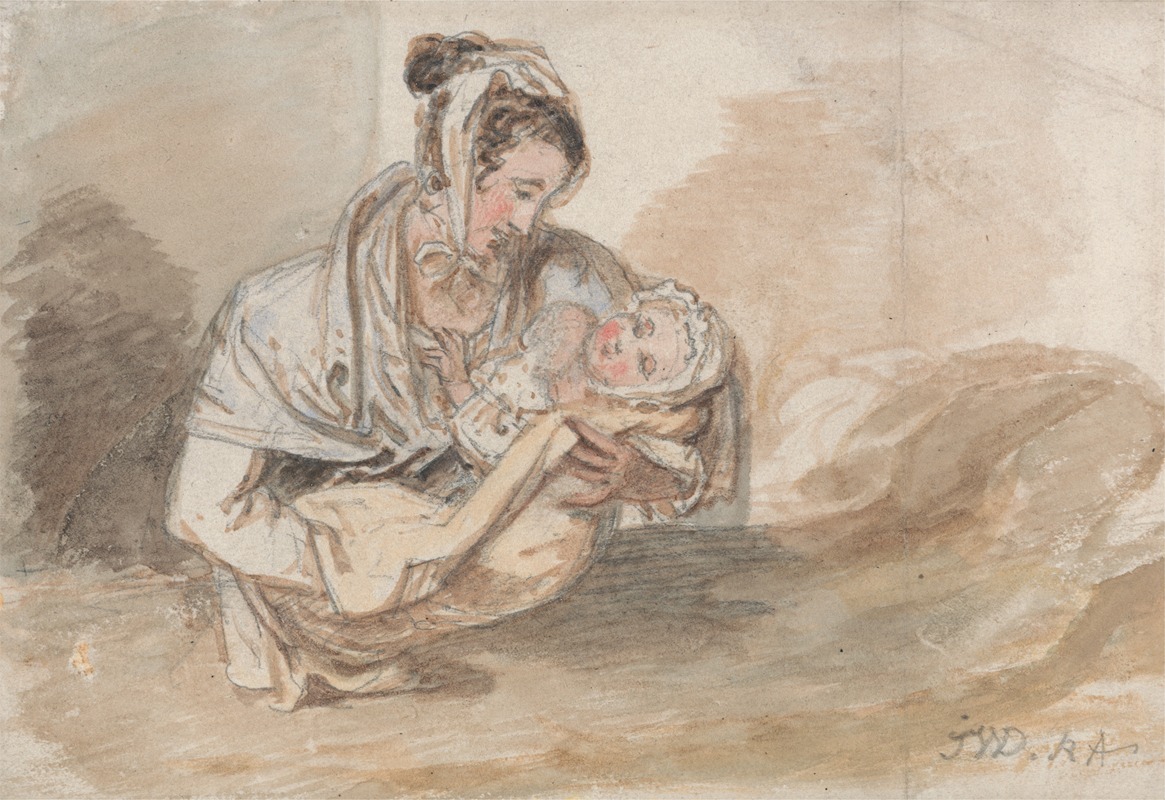 James Ward - Mother and Infant