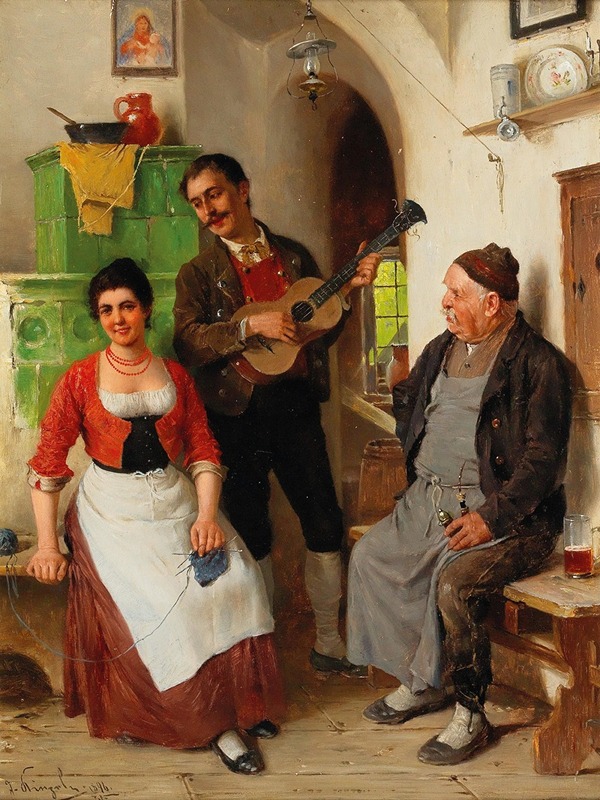 Josef Kinzel - The Serenade