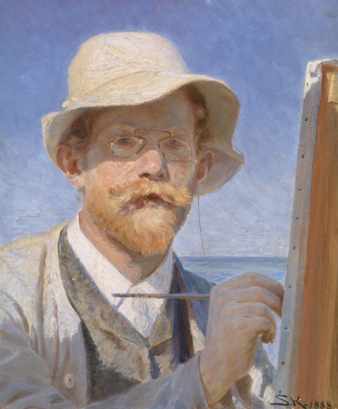 Peder Severin Krøyer - Self-Portrait