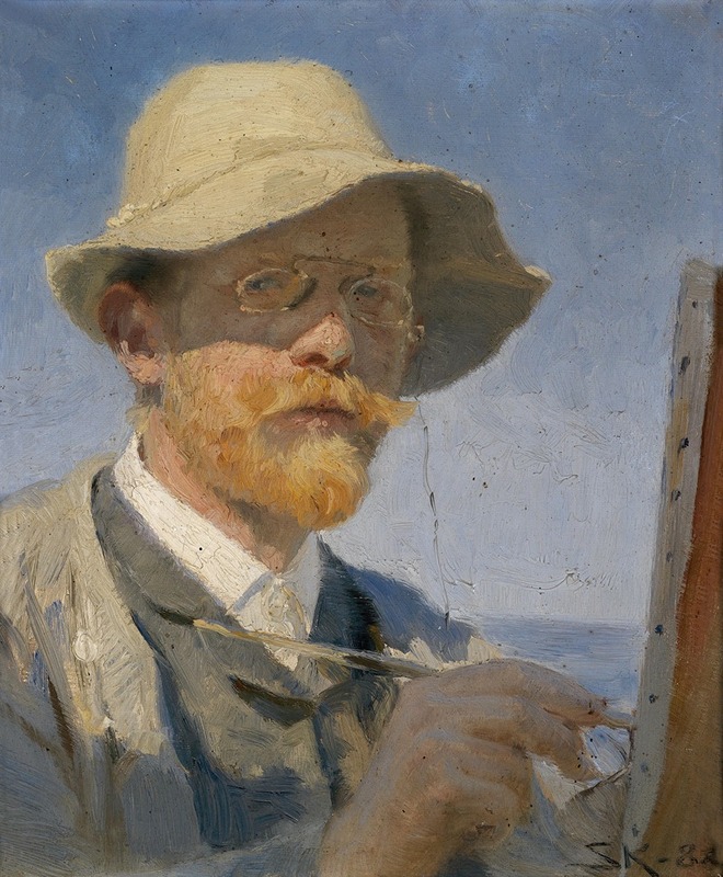 Peder Severin Krøyer - Selvportræt