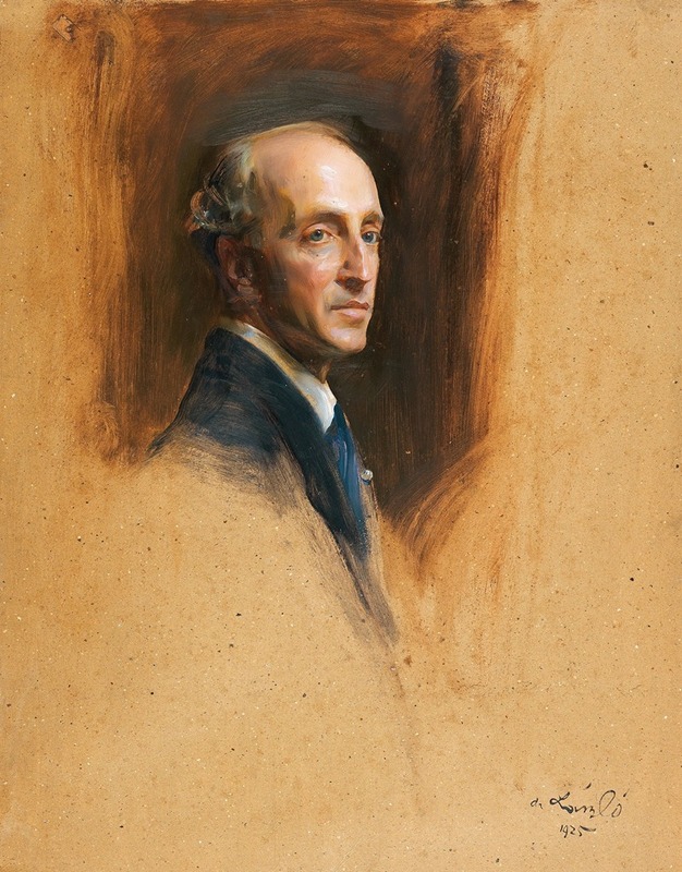 Philip Alexius de László - Study portrait of Baron Georg Franckenstein