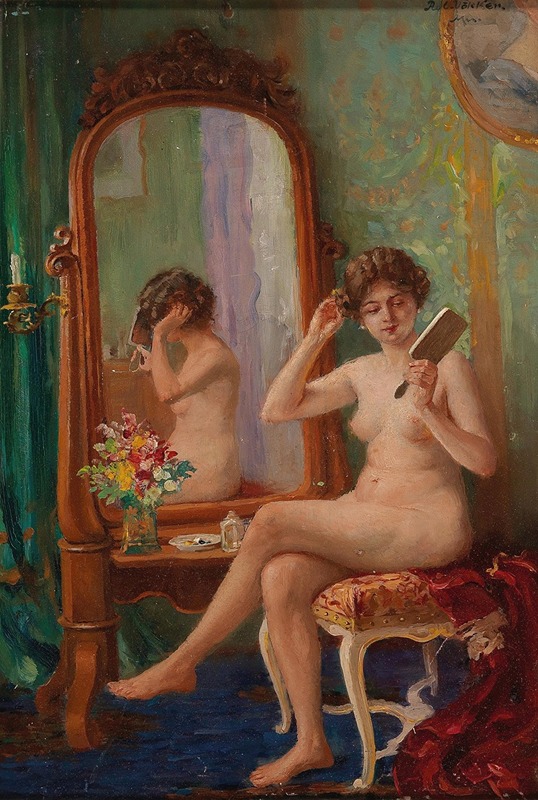 Robert Voelcker - Im Boudoir