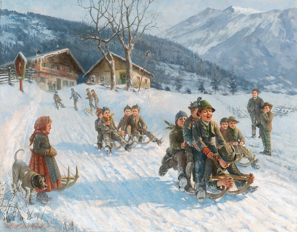 Theodor Kleehaas - Exciting Toboggan Ride