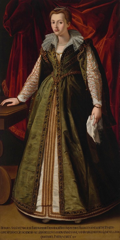 Alessandro Allori - Portrait of Dianora Salviati, Marchesa Frescobaldi