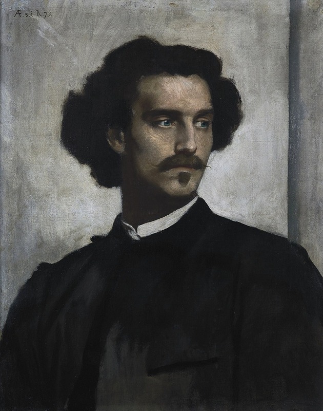 Anselm Feuerbach - Self-portrait