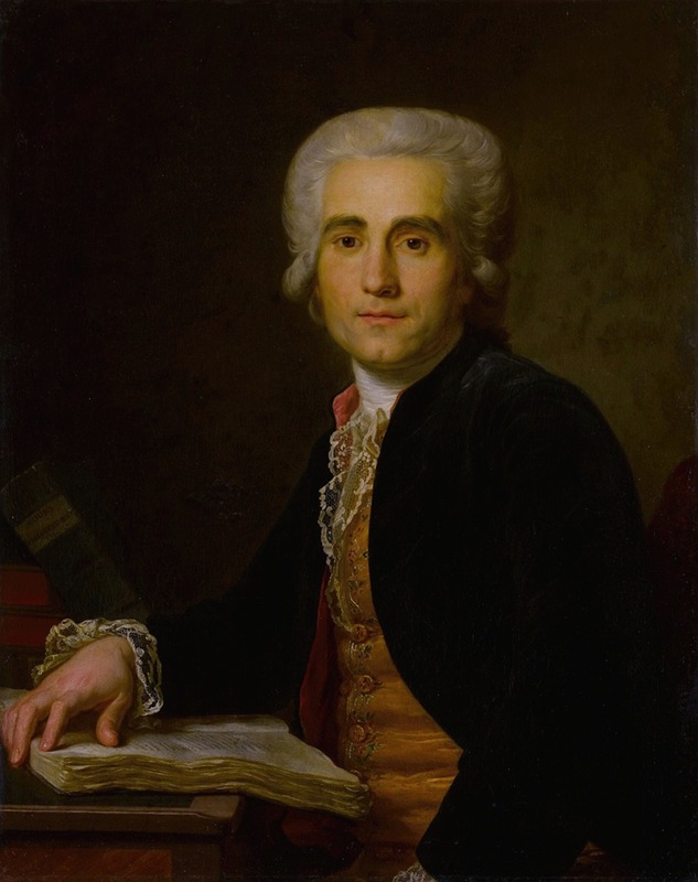 Antoine Vestier - Portrait of Dr. Jean-Louis Baudelocque