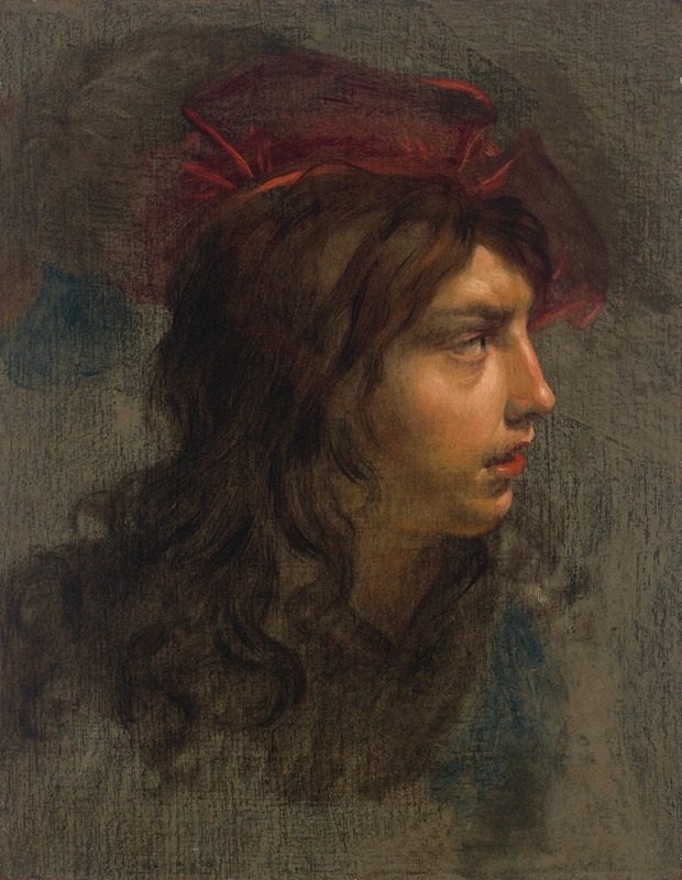 Cesare Dandini - Head of a youth