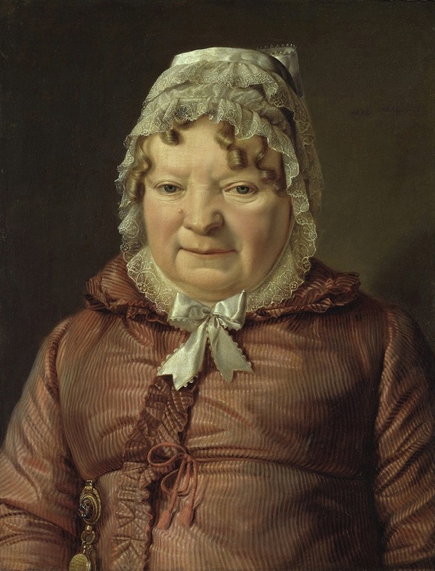 Ferdinand Georg Waldmüller - Portrait of the Mother of Captain von Stierle-Holzmeister